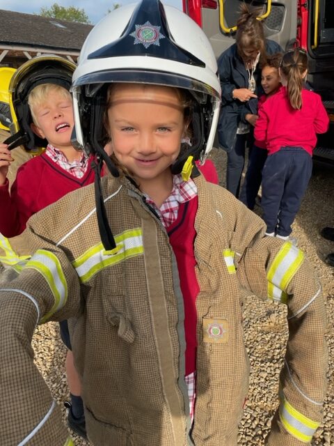 Fire engine visit!, Copthill School