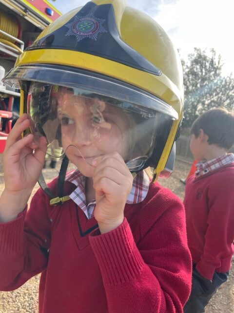 Fire engine visit!, Copthill School