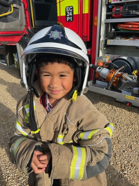 Fire engine visit!, Copthill School