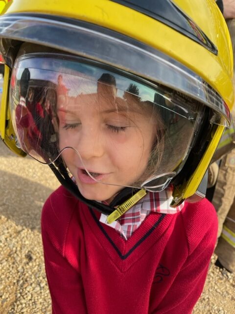 Fire engine visit!, Copthill School