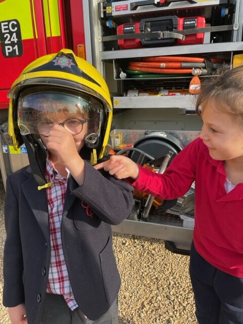 Fire engine visit!, Copthill School