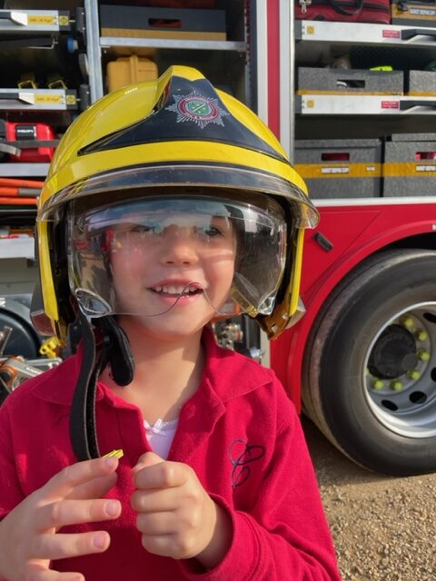 Fire engine visit!, Copthill School