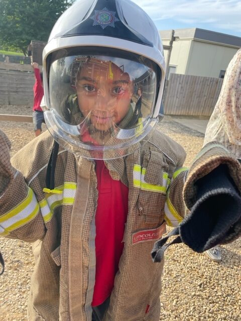 Fire engine visit!, Copthill School