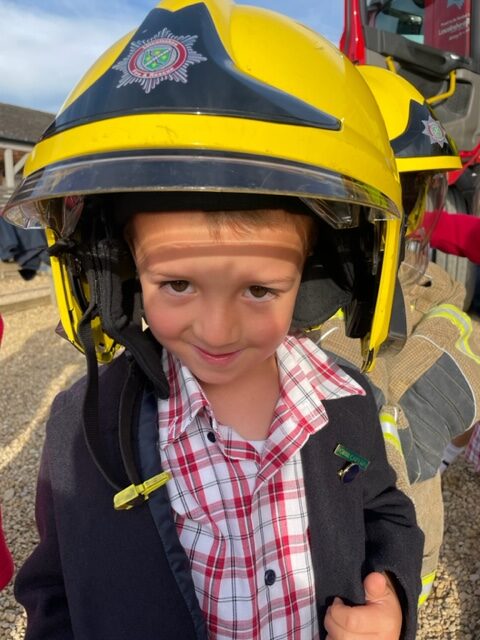 Fire engine visit!, Copthill School