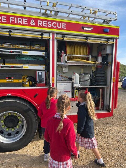 Fire engine visit!, Copthill School