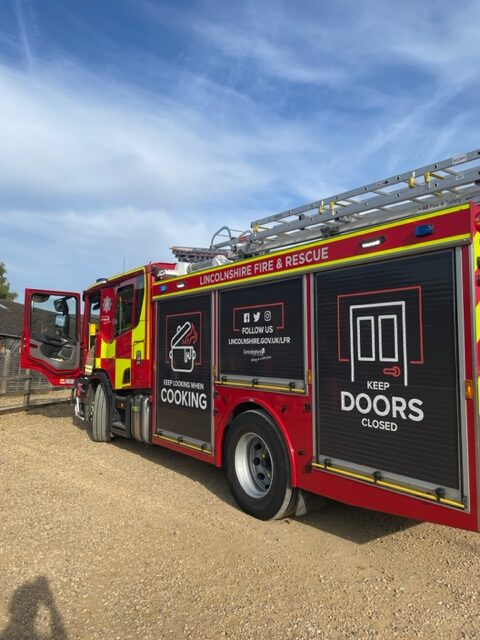 Fire engine visit!, Copthill School