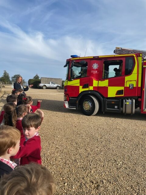 Fire engine visit!, Copthill School