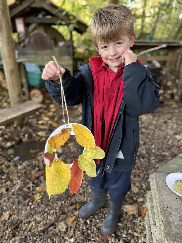 Autumn Wreaths, Copthill School