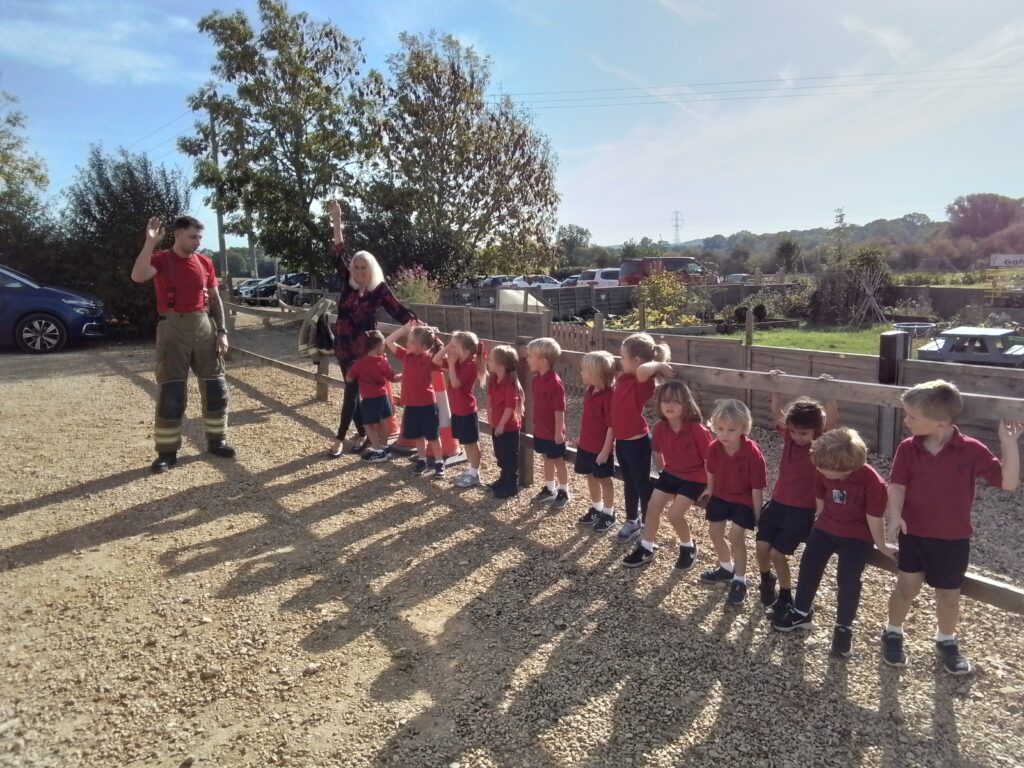 Our Fire Engine Visit!, Copthill School