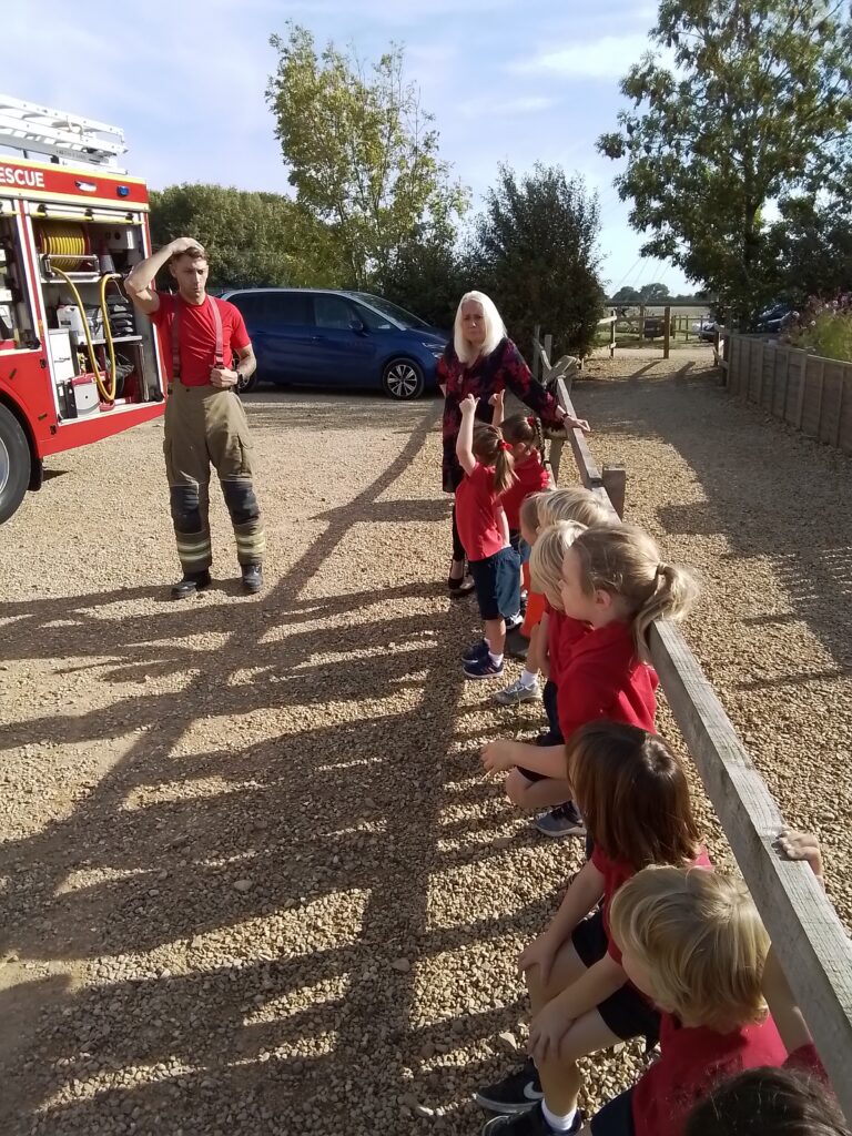 Our Fire Engine Visit!, Copthill School