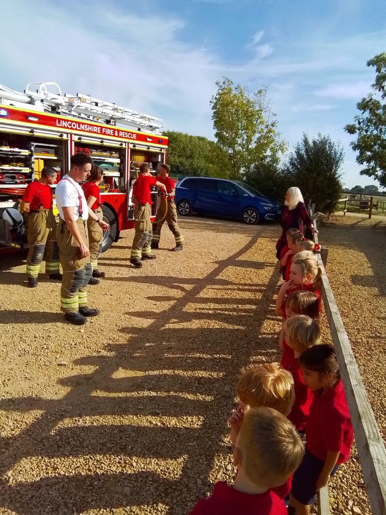 Our Fire Engine Visit!, Copthill School