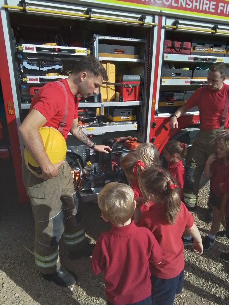 Our Fire Engine Visit!, Copthill School