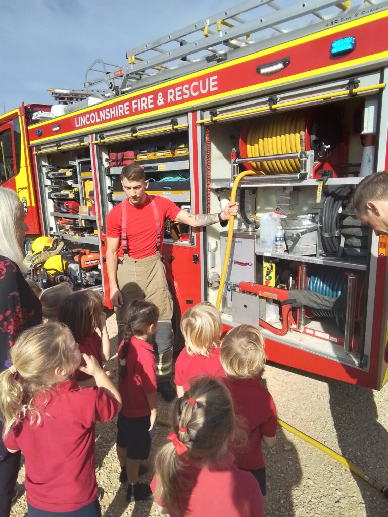 Our Fire Engine Visit!, Copthill School