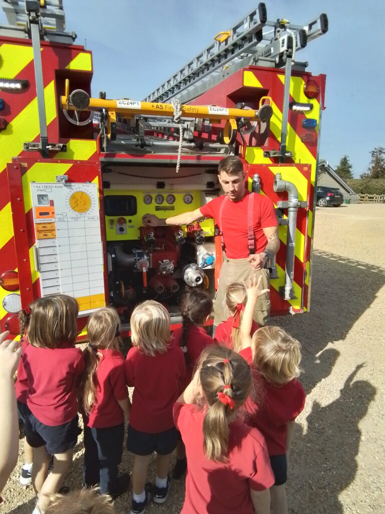 Our Fire Engine Visit!, Copthill School