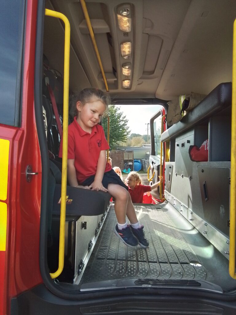 Our Fire Engine Visit!, Copthill School