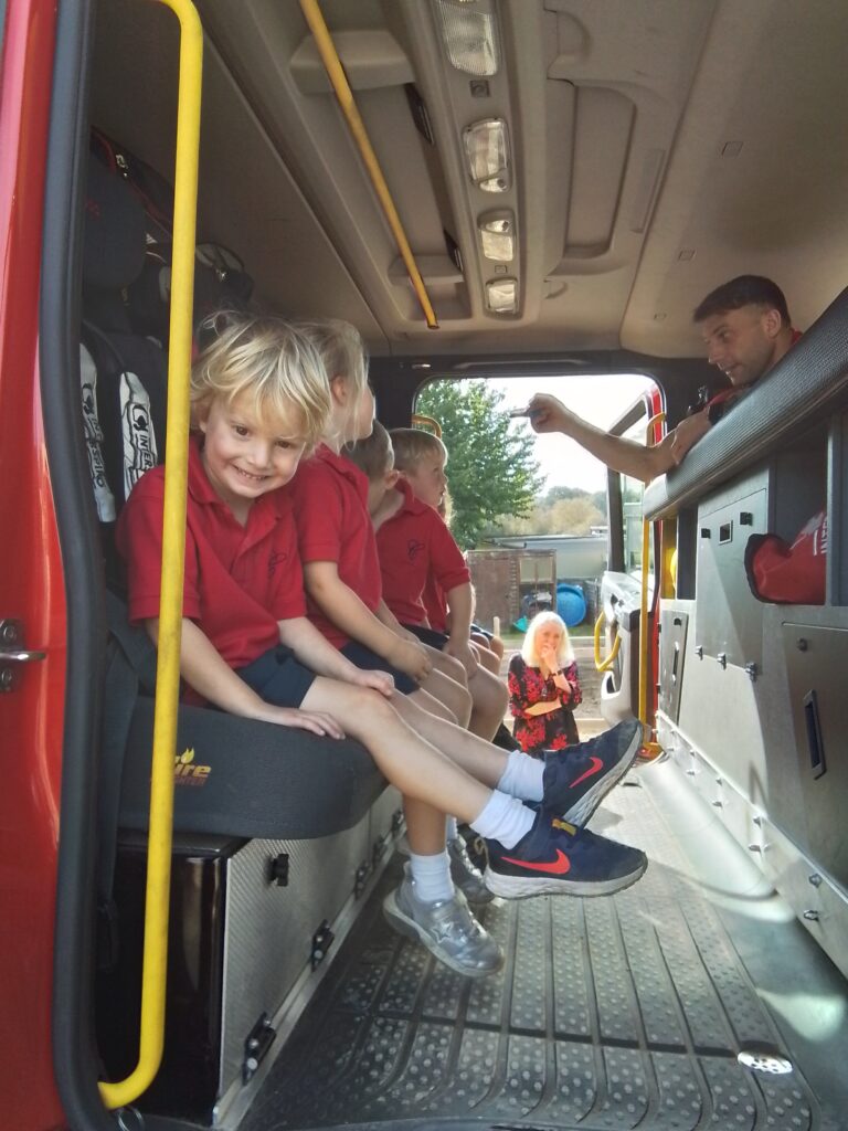 Our Fire Engine Visit!, Copthill School