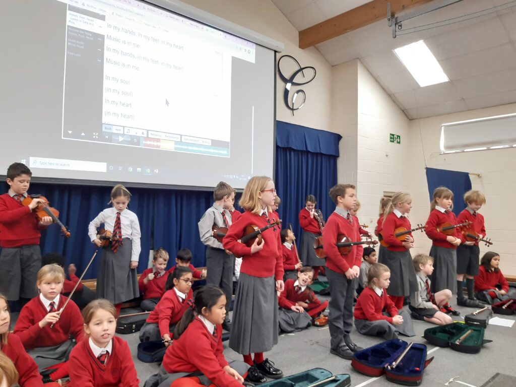 Stunning String Performances, Copthill School