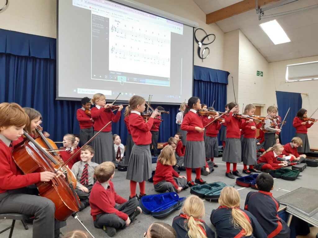 Stunning String Performances, Copthill School