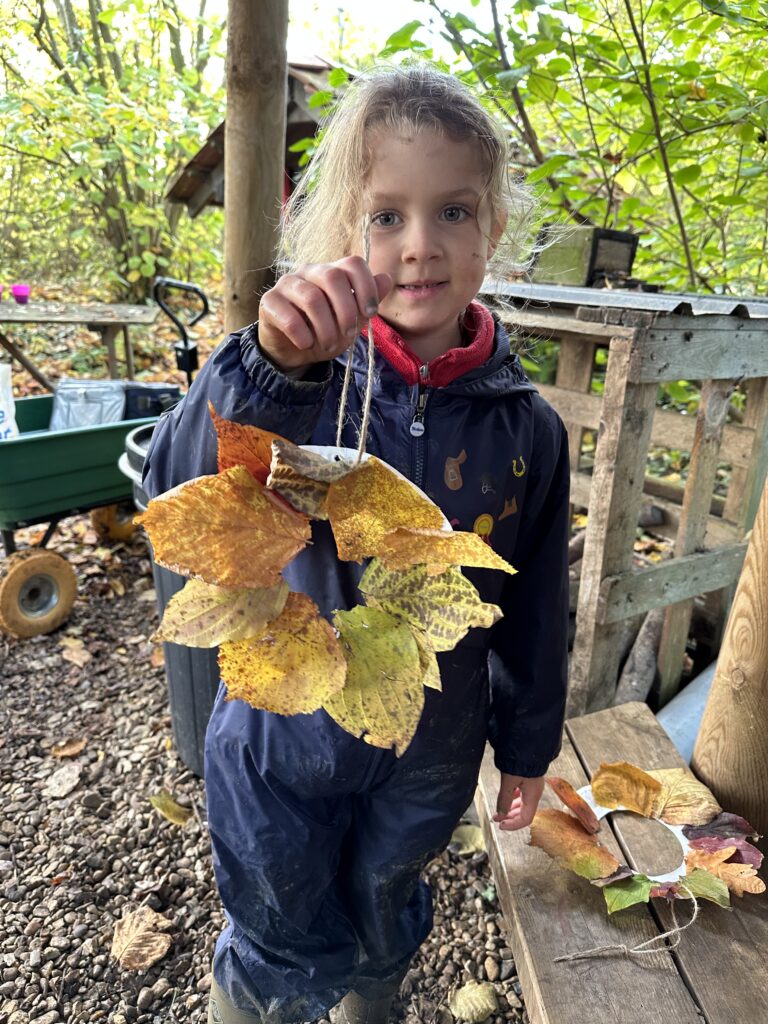 Autumn Wreaths, Copthill School