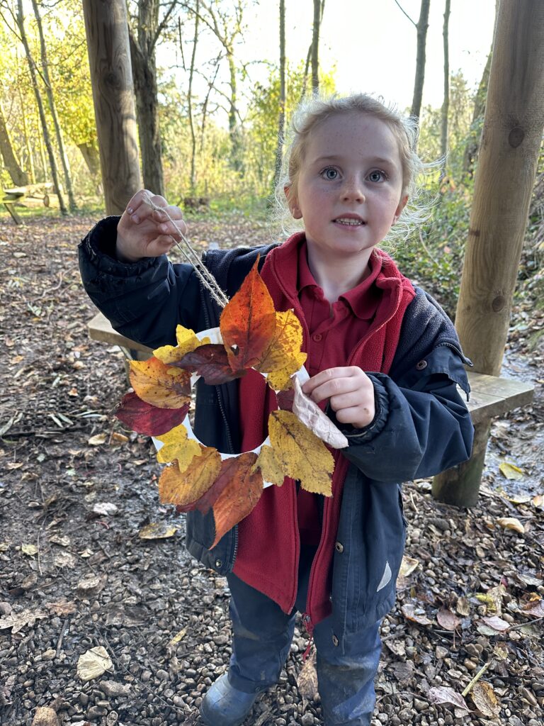 Autumn Wreaths, Copthill School