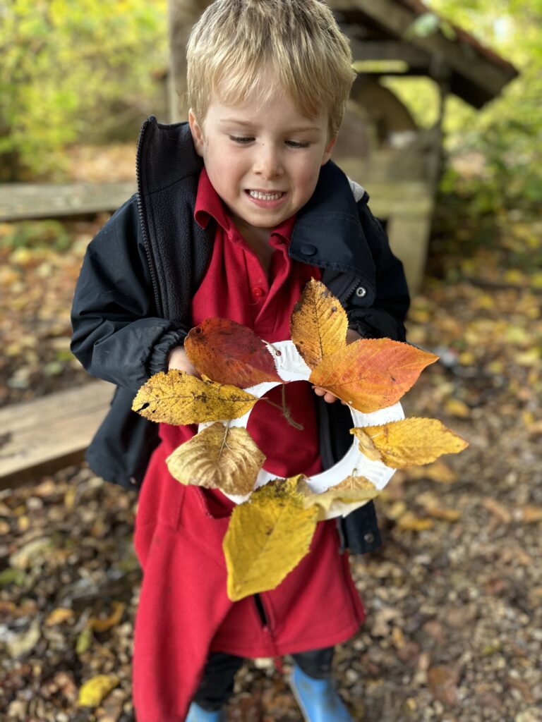 Autumn Wreaths, Copthill School