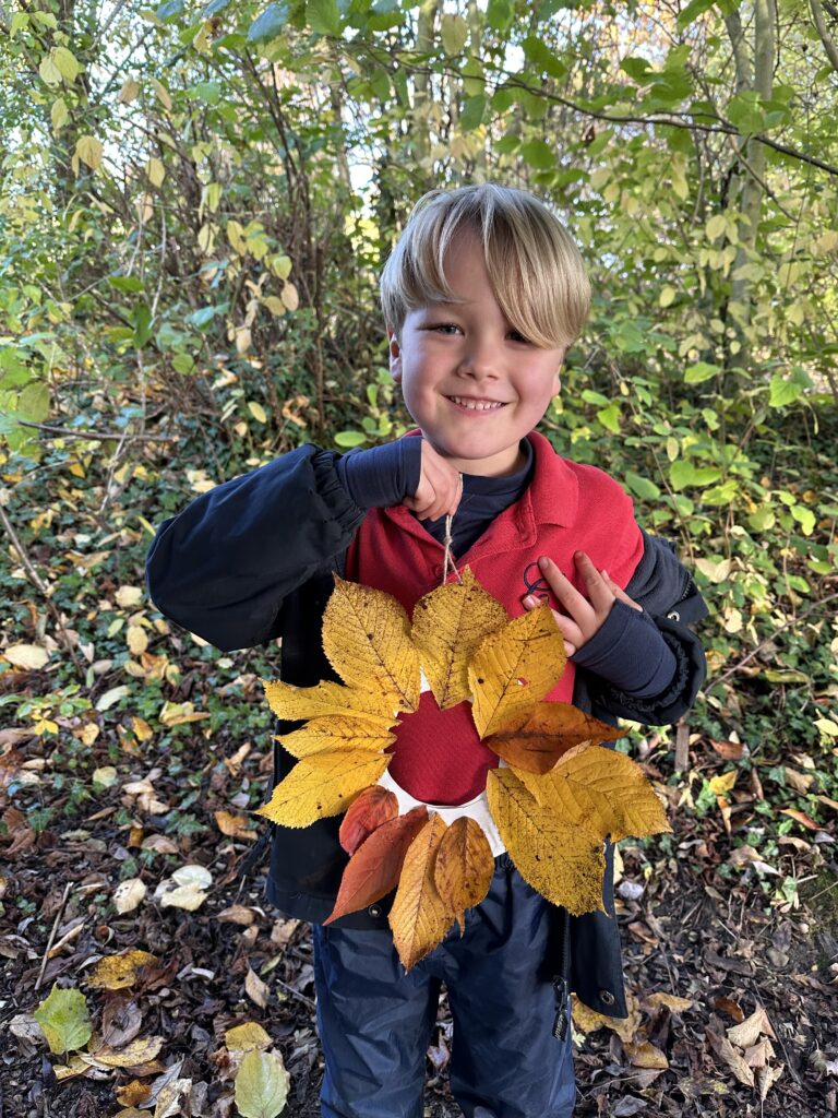 Autumn Wreaths, Copthill School