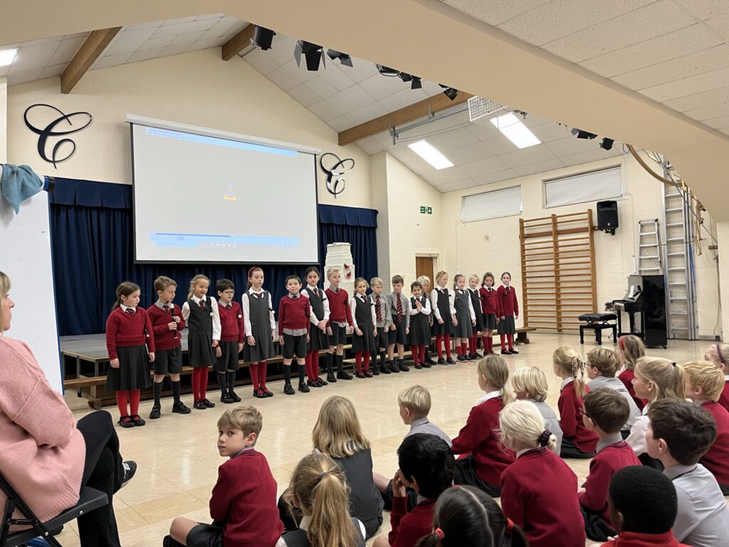 First Recorder Performance from Year 3, Copthill School