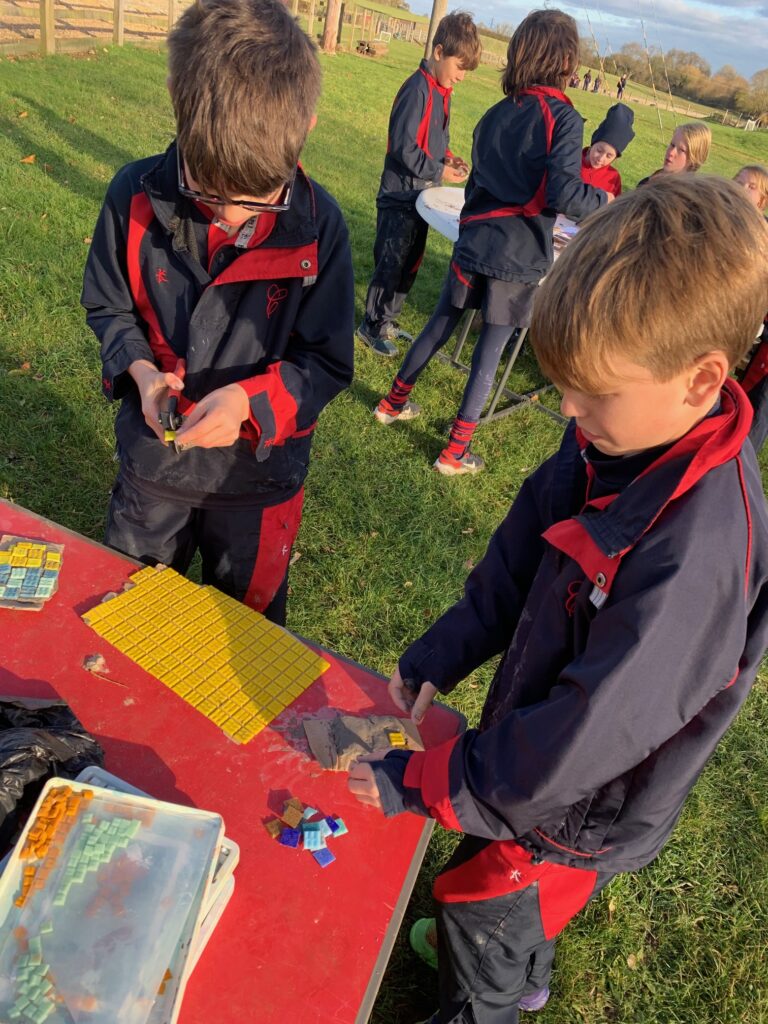 Year 5 Roman experience, Copthill School