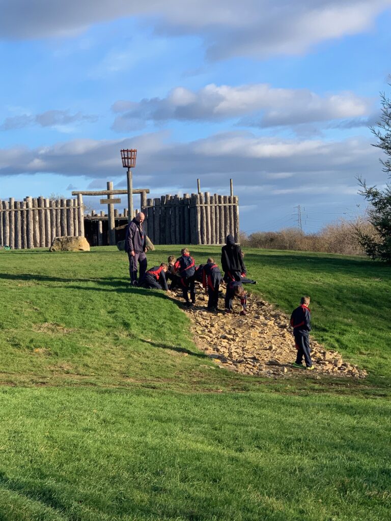 Year 5 Roman experience, Copthill School