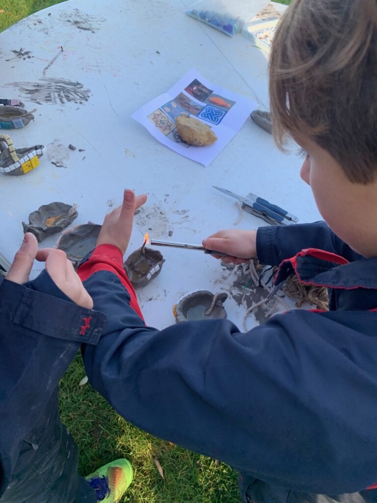 Year 5 Roman experience, Copthill School