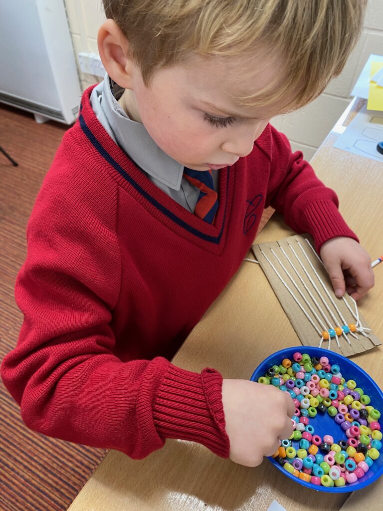 Native American Wampum Weaving!, Copthill School