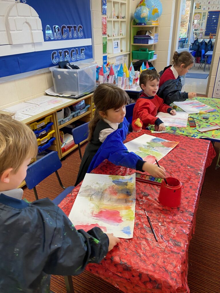 Arctic Sky Art!, Copthill School