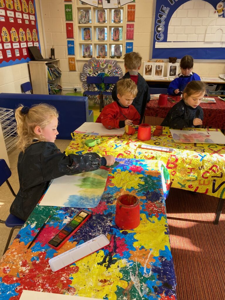 Arctic Sky Art!, Copthill School