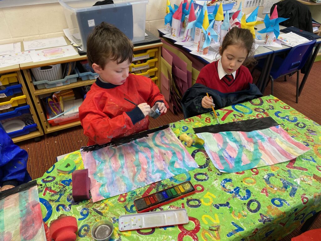 Arctic Sky Art!, Copthill School