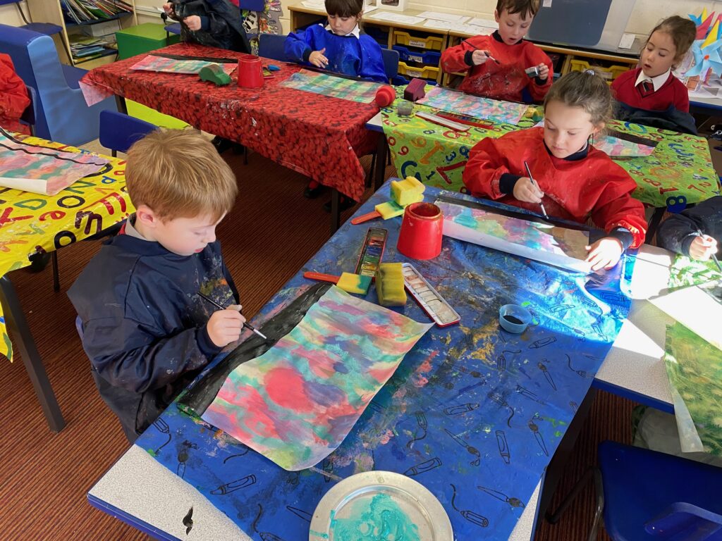 Arctic Sky Art!, Copthill School