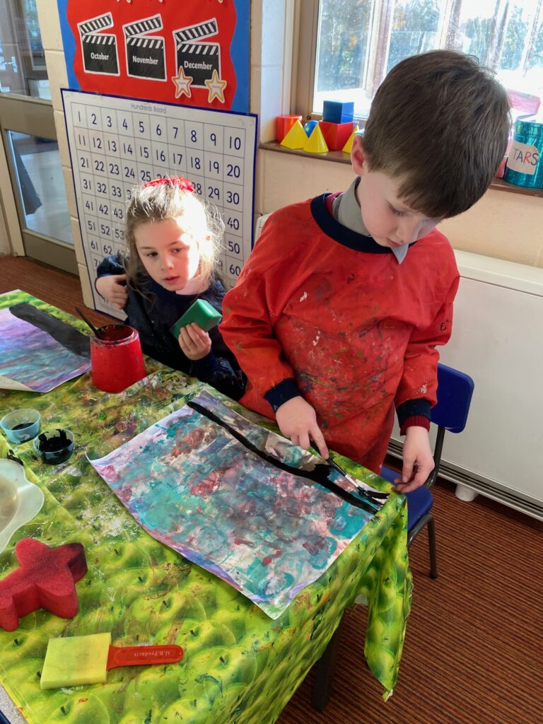 Arctic Sky Art!, Copthill School