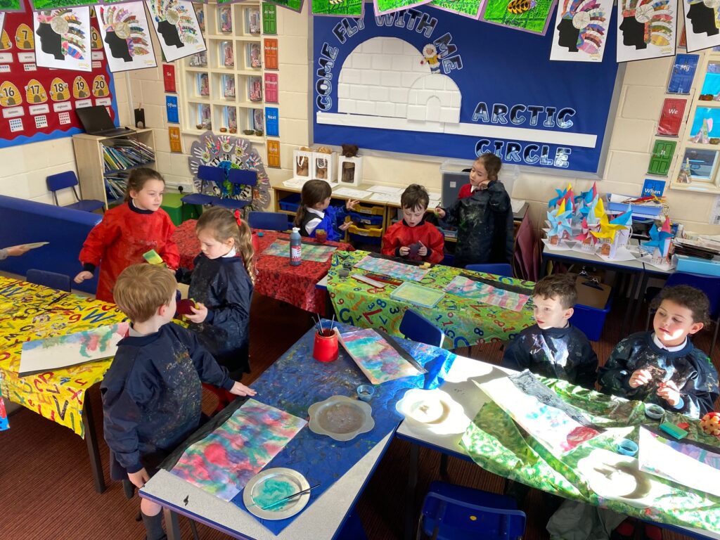 Arctic Sky Art!, Copthill School