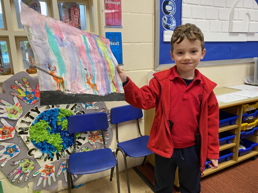 Arctic Sky Art!, Copthill School