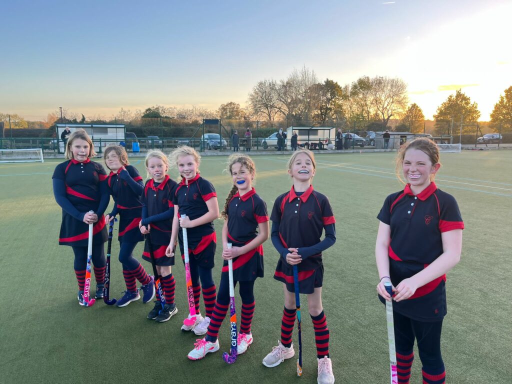 Glorious afternoon of hockey, Copthill School