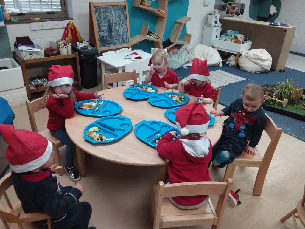 Christmas Lunch, Copthill School