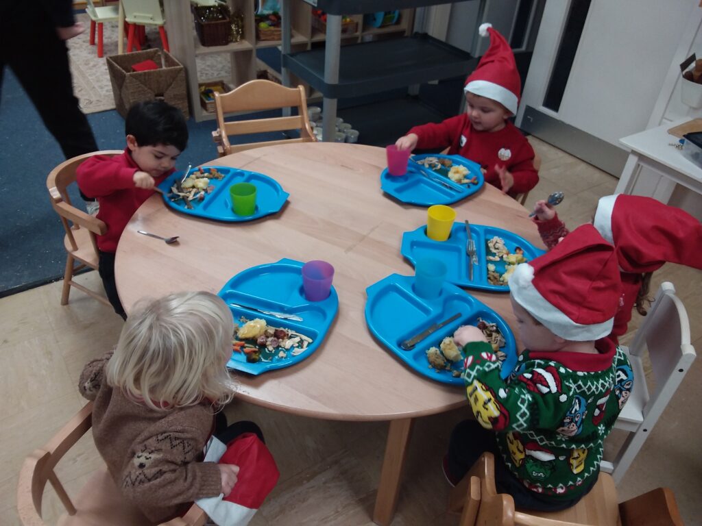 Christmas Lunch, Copthill School