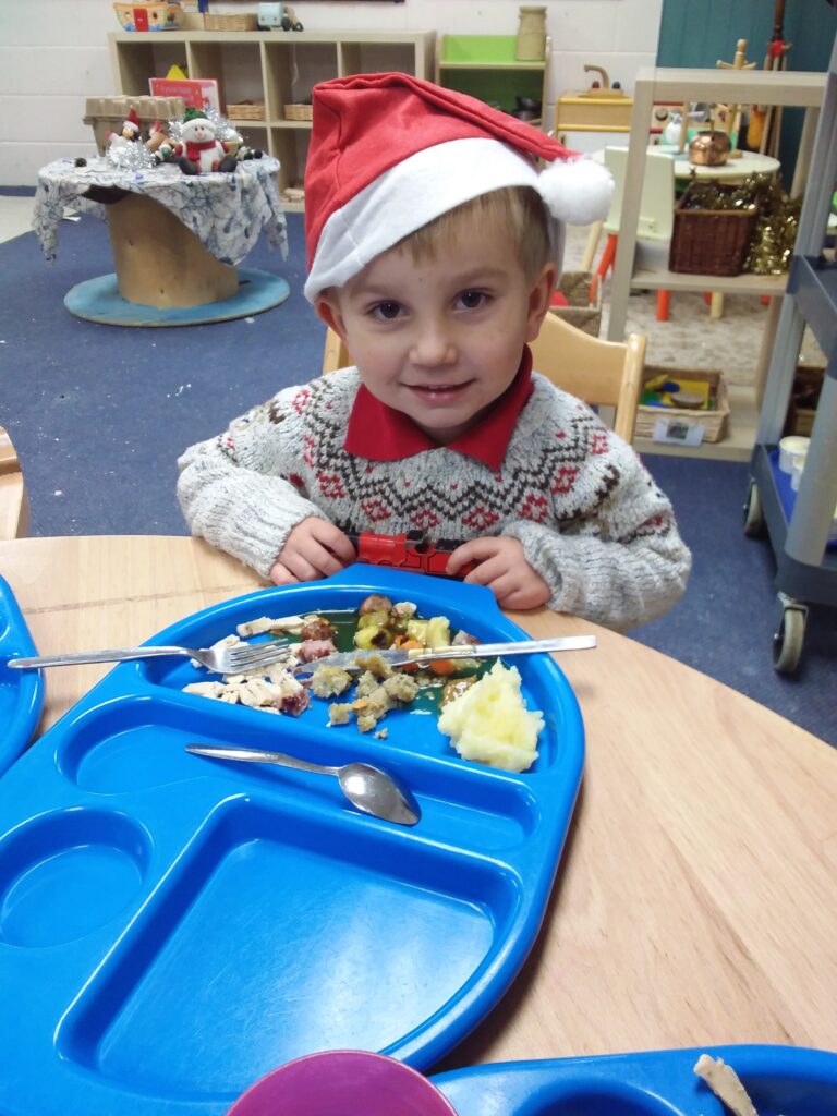 Christmas Lunch, Copthill School