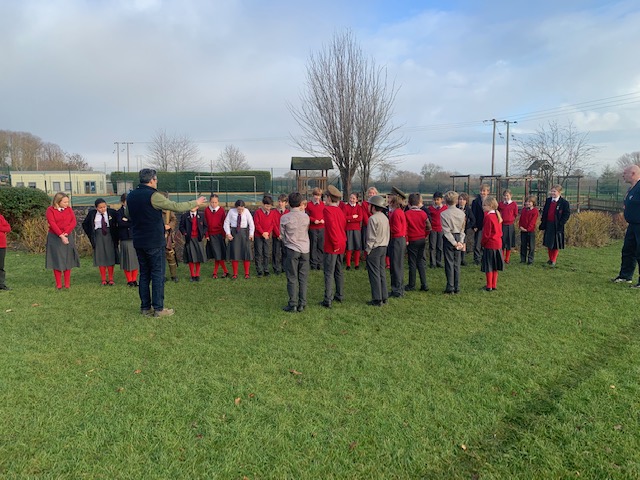 Y6 WW1 workshop, Copthill School