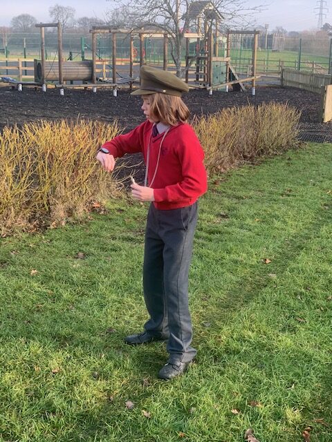 Y6 WW1 workshop, Copthill School