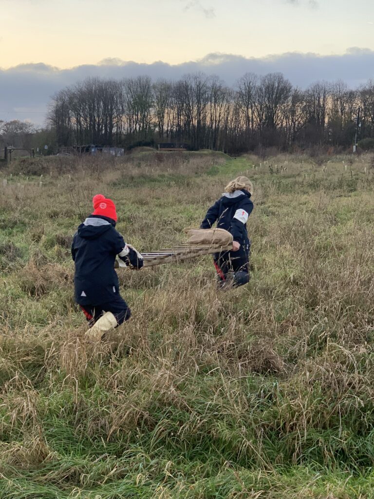 Y6 go &#8216;over the top&#8217;, Copthill School