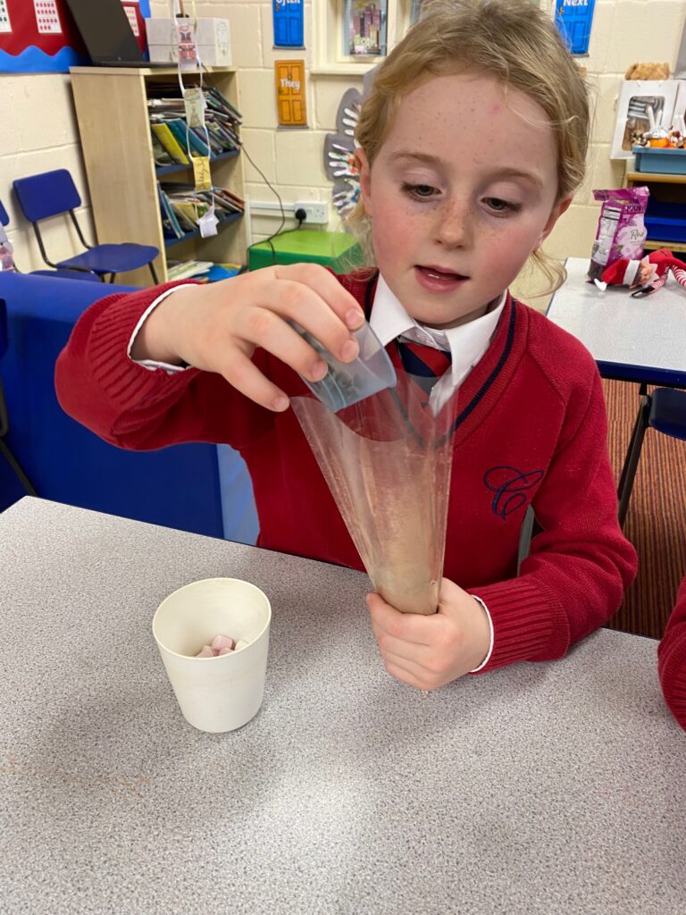 Reindeer hot chocolate cones for Christmas&#8230;, Copthill School