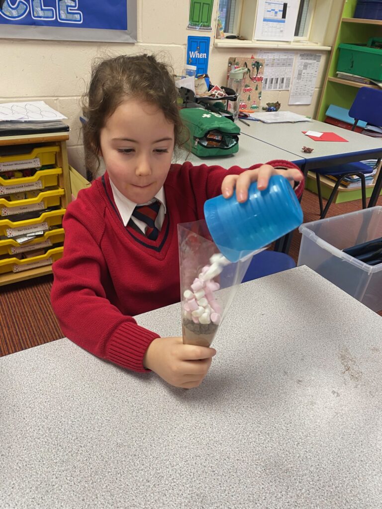 Reindeer hot chocolate cones for Christmas&#8230;, Copthill School