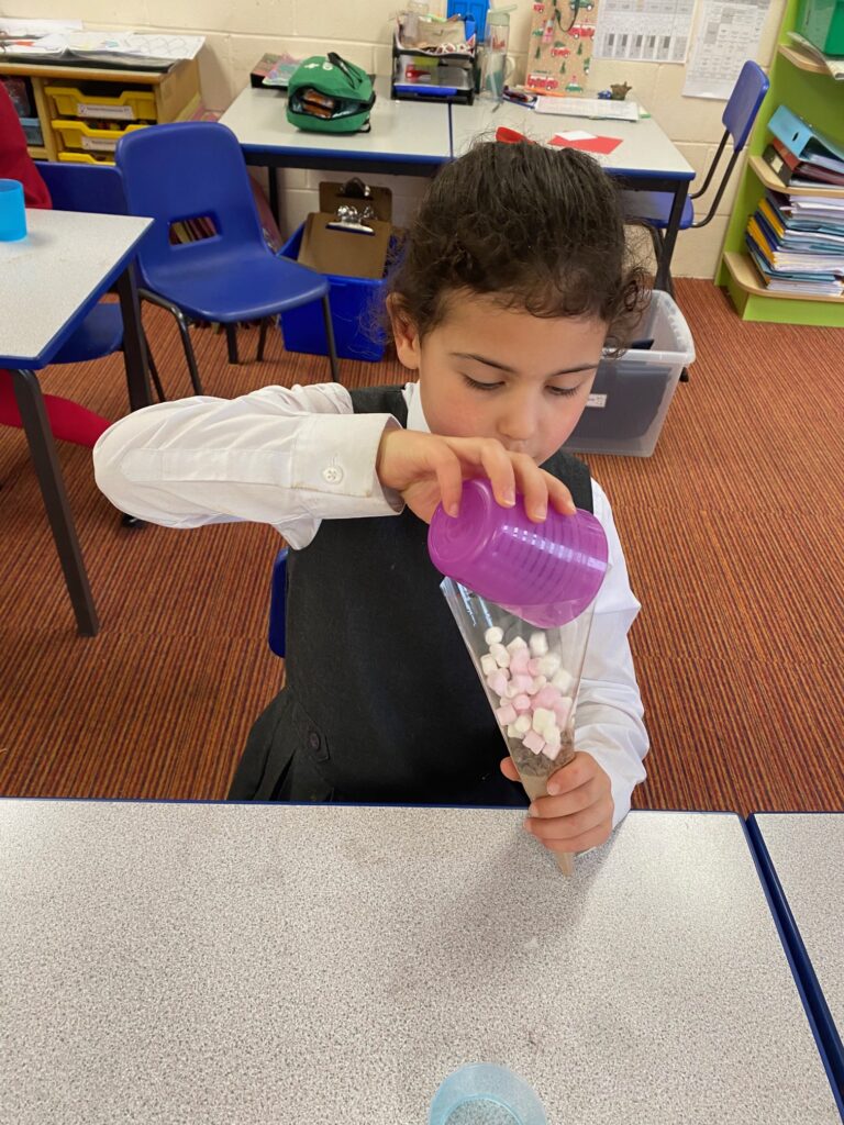 Reindeer hot chocolate cones for Christmas&#8230;, Copthill School