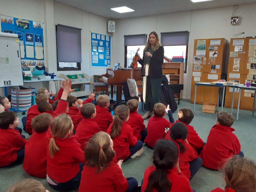 Stringtastic start!, Copthill School