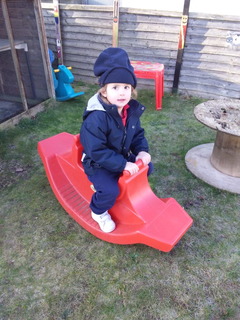 Exploring the Early Years Garden, Copthill School